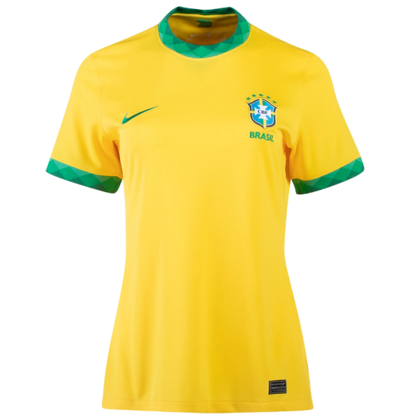 Brazil Women Home Kit Soccer Jersey 2020/21